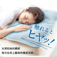 Alphax - 日本Q-MAX 冷感枕头套 | 枕垫  | 1枚入 | 约43*63cm | AP-710301