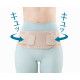Alphax - Doctor Series Pita Skin Ultra-Thin Waist Support Belt [Made in Japan]| Lumbar support splint | M-L | L-LL