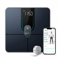 Eufy Smart Scale P2 Pro 无线智能体重体脂磅 - 黑色(T9149) I IP5X防水 I WiFi 蓝牙连接 I 16种身体健康指标