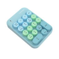 Mofii Geezer Z5 Series - 2.4GHZ Wireless Keypad (18KYES) - Blue| 5 colour select | Plug and play