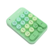 Mofii Geezer Z5 Series - 2.4GHZ Wireless Keypad (18KYES) - Green| 5 colour select | Plug and play