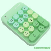 Mofii Geezer Z5 Series - 2.4GHZ Wireless Keypad (18KYES) - Green| 5 colour select | Plug and play