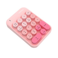 Mofii Geezer Z5 Series - 2.4GHZ Wireless Keypad (18KYES) - Pink| 5 colour select | Plug and play