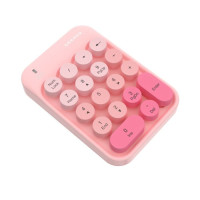 Mofii Geezer Z5 Series - 2.4GHZ Wireless Keypad (18KYES) - Pink| 5 colour select | Plug and play