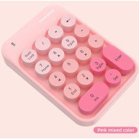 Mofii Geezer Z5 Series - 2.4GHZ Wireless Keypad (18KYES) - Pink| 5 colour select | Plug and play