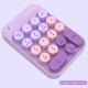 Mofii Geezer Z5 Series - 2.4GHZ Wireless Keypad (18KYES) - Purple| 5 colour select | Plug and play