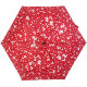 日本 Nifty Colors 花花碳輕量迷你傘 - 紅色