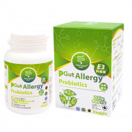 PGut Allergy 抗敏益生菌 E3 (30粒)|提升免疫力|改善濕敏不適|減低濕敏復發風險 | 此日期或之前食用: 2025 年 8 月 19 日