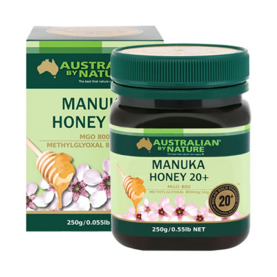 Australian by Nature 麦卢卡蜂蜜20+ (MGO 800) 250克